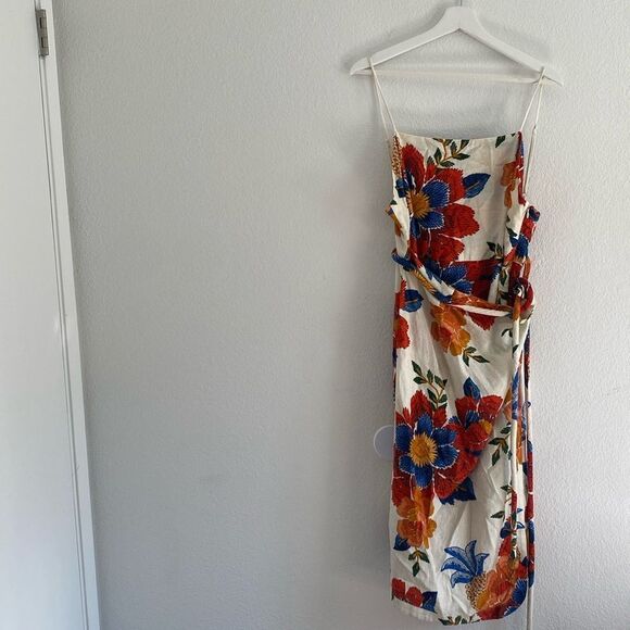 Farm Rio Floral Print Dress - Picture 4 of 10